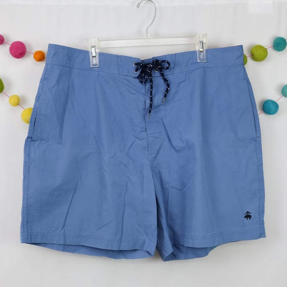 Brooks Brothers Other - Brooks Bros 346 Blue Swim Shorts XL